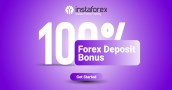 Welcome Forex 100% New Deposit Bonus from InstaForex